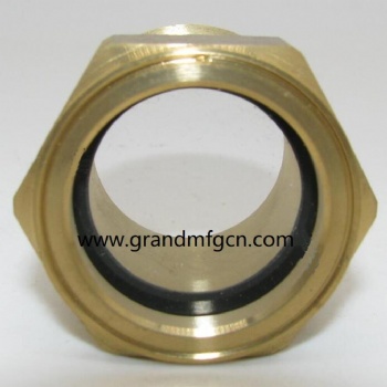 Speed reducers NPT brass oil level sight glass plug