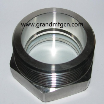 Storage vessels stainless steel SS316 fluid oil sight glass
