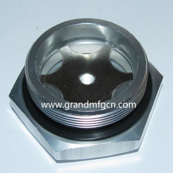 M27X2 Compressor aluminum oil sight glass window