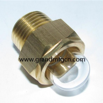 Coolant reservoir oil sight glass NPT thread 1/2