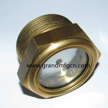 Transparent sight glass plug bsp G thread 1/2 3/8