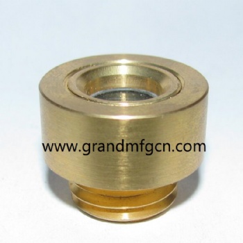 M12X1 Metric thread Compressor brass oil sight glass