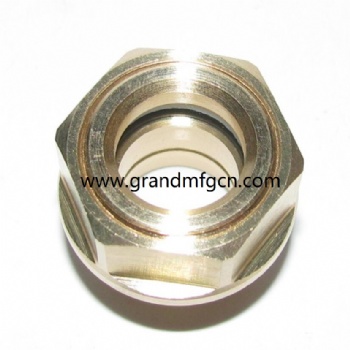 Transparent Reducers oil sight glass plug M20X1.5