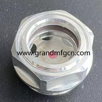 Speed Reducer Hydraulic Oil Tank Aluminum Oil Sight Glass