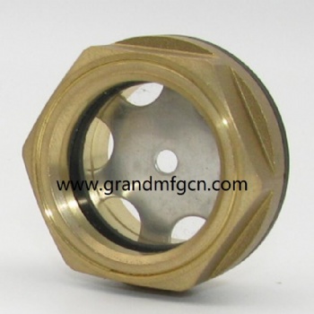 M33X1.5 Air Compressor brass oil level sight glass