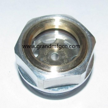 M22X1.5 Hydraulic Oil Tank Aluminum Oil Sight Glass