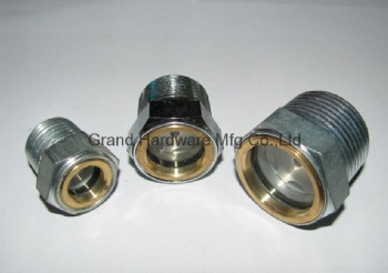 Goulds ANSI pump NPT 1 Inch Carbon Steel window sight plugs