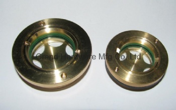 Delta Hybrid Screw Blower Brass oil level sight glass M36