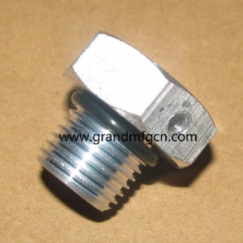 BSP custom aluminum breather air vent plug G3/8