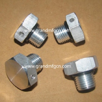 BSP custom aluminum breather air vent plug G3/8