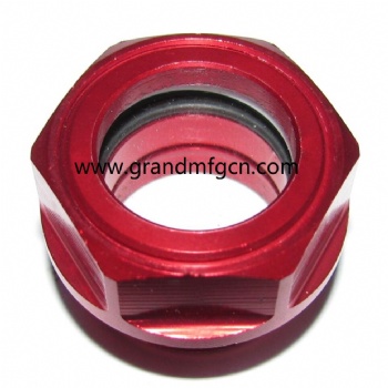 speed gear box for crane hoist aluminum oil level sights