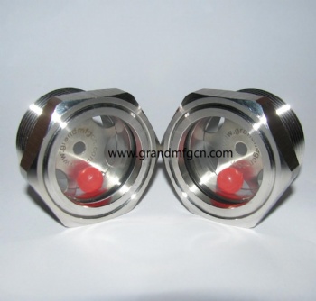 CUSTOM Discharge Relief liquid flow SS316 sight glass view ports NPT2 inch