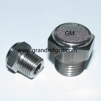 NPT thread custom stainless steel breather air vent plug