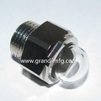 NPT thread Coolant liquid level sight glass oil level sight plug