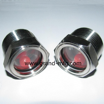 BSP thread Mining machinery and accessories radiator liquid oil sight glass