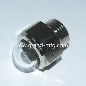 Sight Glass Checks Radiator Coolant Liquid Dome Sight Glass