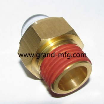 Dome brass oil level sight glass liquid level sight plugs NPT