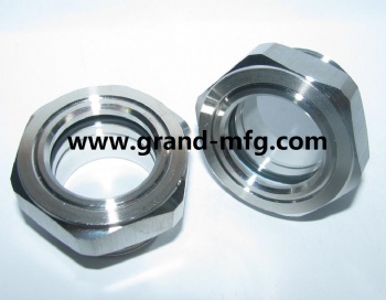 NPT oil sight glass for GHA Series Rotary gear heavy duty abrasive handling pumps