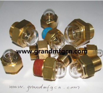 NPT oil sight glass for GHA Series Rotary gear heavy duty abrasive handling pumps