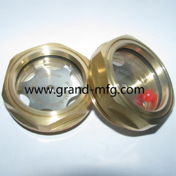 M22X1.5 Screw Blower Brass oil level sight glass M27X1.5