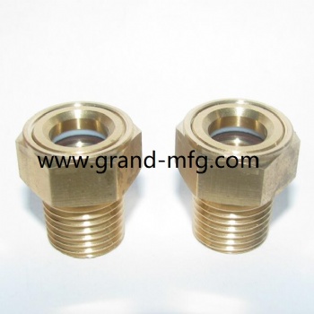 Speed reducers BSP brass oil level sight glass