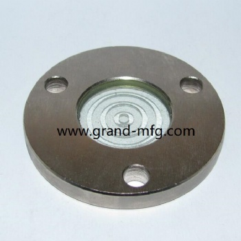 carbon steel flange fused oil level sight glass