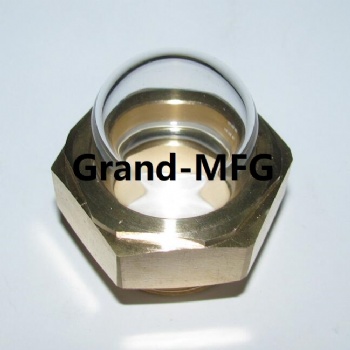 Heavy duty trucks Coolant Reservoir NPT1/2 dome brass oil sight glass