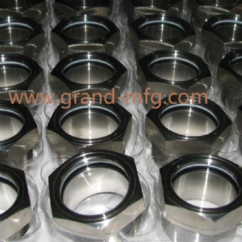 Reactor container stainless steel SS316 fluid oil sight glass