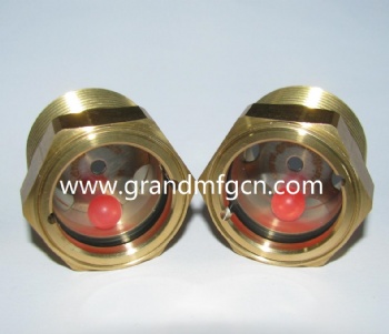 输电变压器 铜油液位镜 视镜 油窗 NPT螺纹 带红浮球
