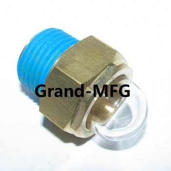 Coolant reservoir oil sight glass NPT thread 1/2