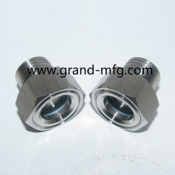 Air compressors bsp npt thread sight glass indicators