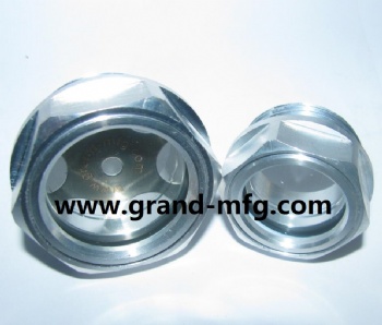 G1 1/4 INCH Compressor aluminum oil sight glass window