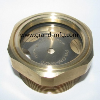 Transparent sight glass plug bsp G thread 1/2 3/8