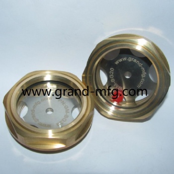 Transparent sight glass plug bsp G thread 1/2 3/8