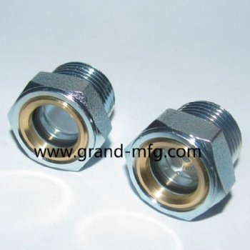 Pumps steel plated oil sight glass plugs G3/4 INCH