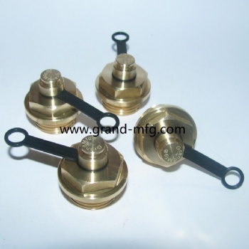 Hydraulic travel reducers G3/8 brass breather air vent plug