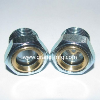 Speed reducers gearbox brass oil level indicator 3/8 MNPT