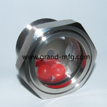 Fire system SS316 waste cones water flow sight indicator