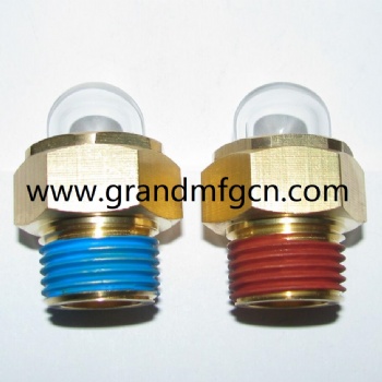 Coolant Reservoir GrandMfg® Brass level sight glass NPT1/2 inch