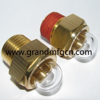 Coolant reservoir oil sight glass NPT thread 1/2