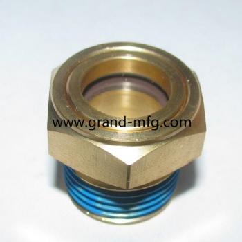 NPT thread Coolant liquid level sight glass oil level sight plug