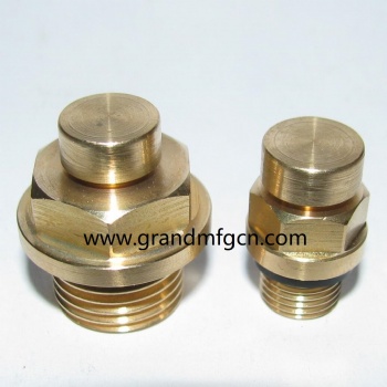 Gear Motor brass breather vent plug air vent valve G1/8 inch