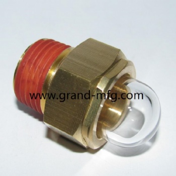 Mechanical Vacuum Boosters heavy duty roots blowers GrandMfg® Brass level 3-D BullsEye Sight Glass