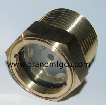 ANSI Heavy Duty Chemical Process Pumps 1 Inch NPT Brass sight glass bulleye viewports plugs