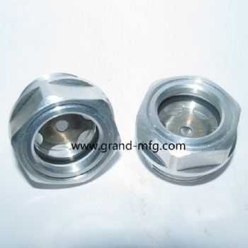 Chain Hoists Unit Aluminum Oil level Sight Glass plug