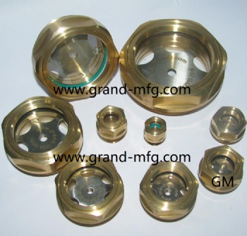 空气压机减速机铜油液位视镜