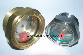 Water-Cooling Three Lobes Roots Blower Oil Sight Glass BSP Thread supplied