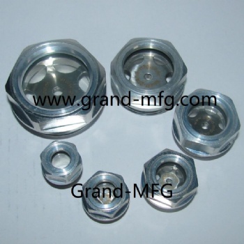 Shaft Mount Speed Reducers Aluminum oil level Sight Glass window plug