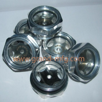 Shaft Mount Speed Reducers Aluminum oil level Sight Glass window plug
