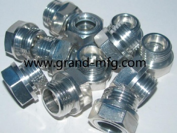 Shaft Mount Speed Reducers Aluminum oil level Sight Glass window plug